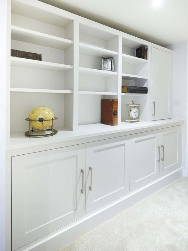 Made To Measure Cabinets In Large Alcove Built In Solutions