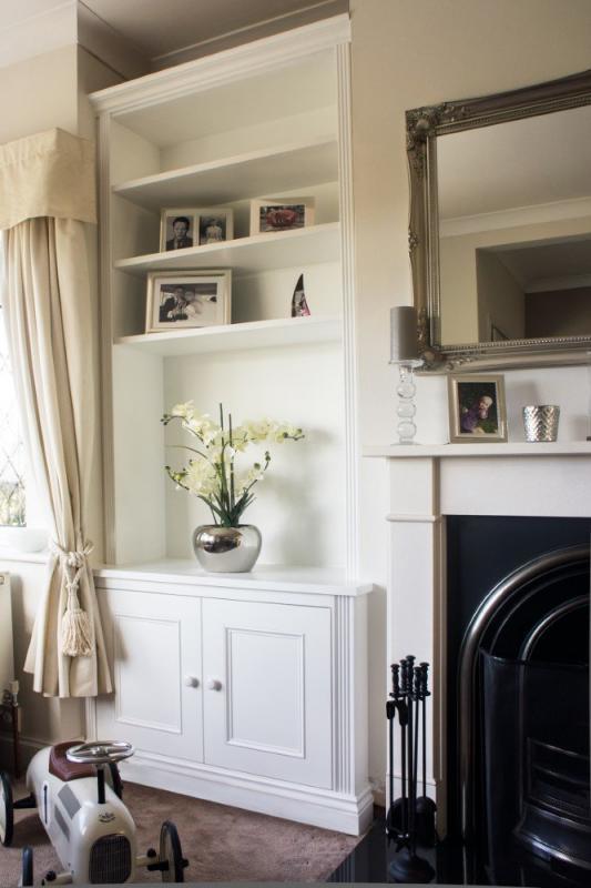 Traditional styled alcove cupboard | Built in Solutions