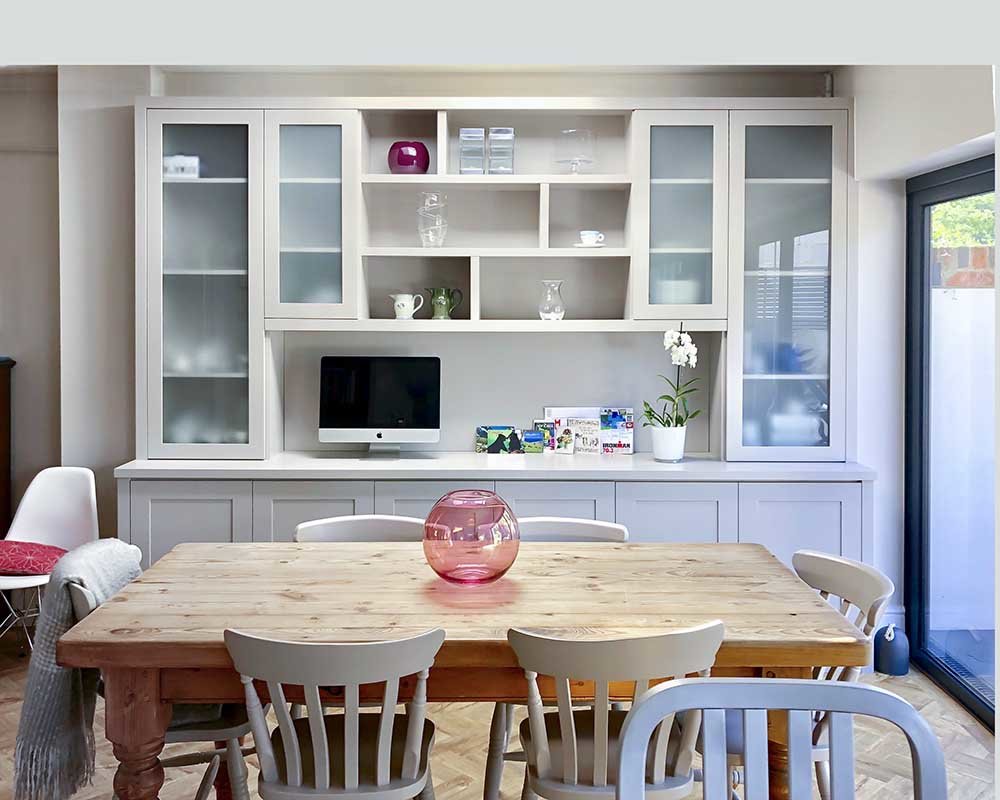 Dining Room Cupboards Using Box Store Cabinets